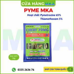 Thuốc rầy Pyme MKA hoạt chất Pymetrozine quản lý sâu rầy - 50g