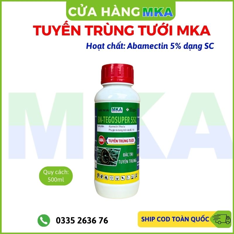 Tuyến trùng tưới MKA