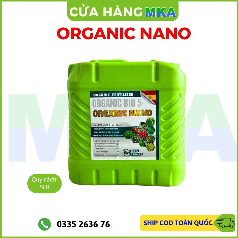 organic nano 5 lít