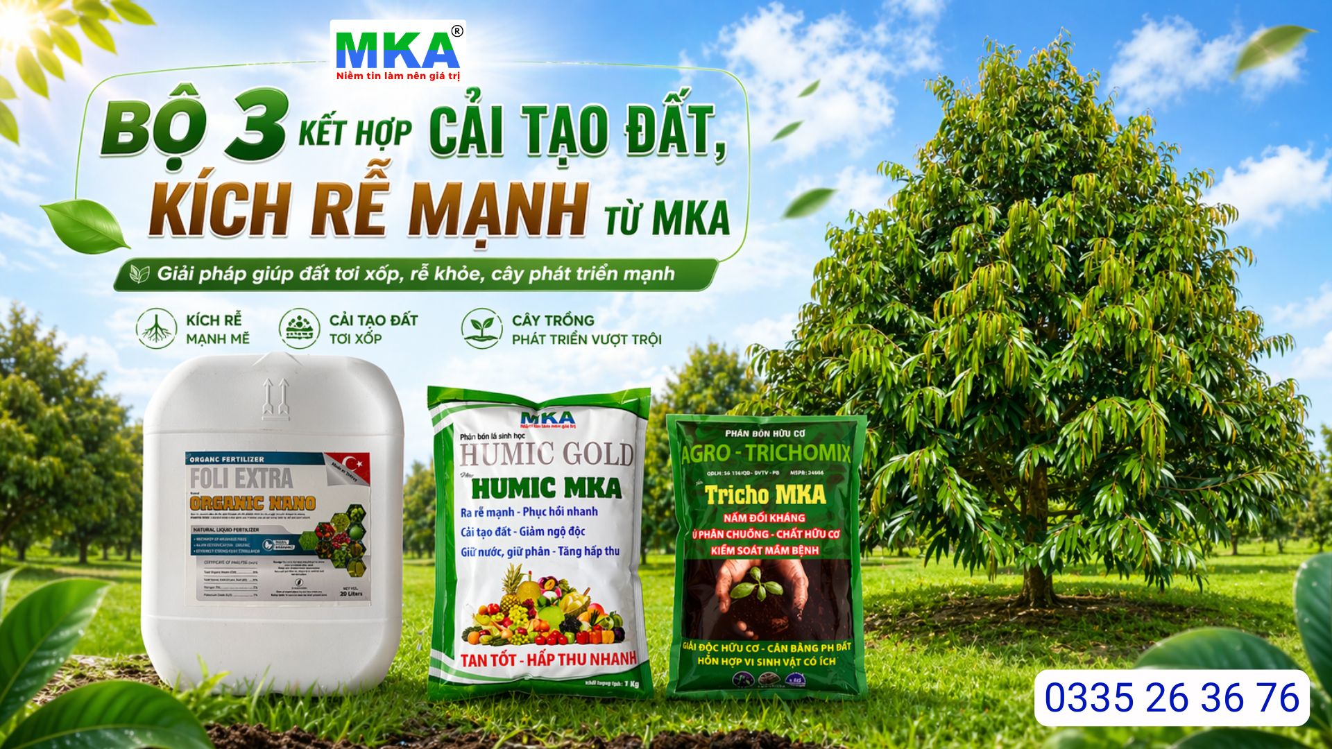 organic amino can 20l cải tạo đất