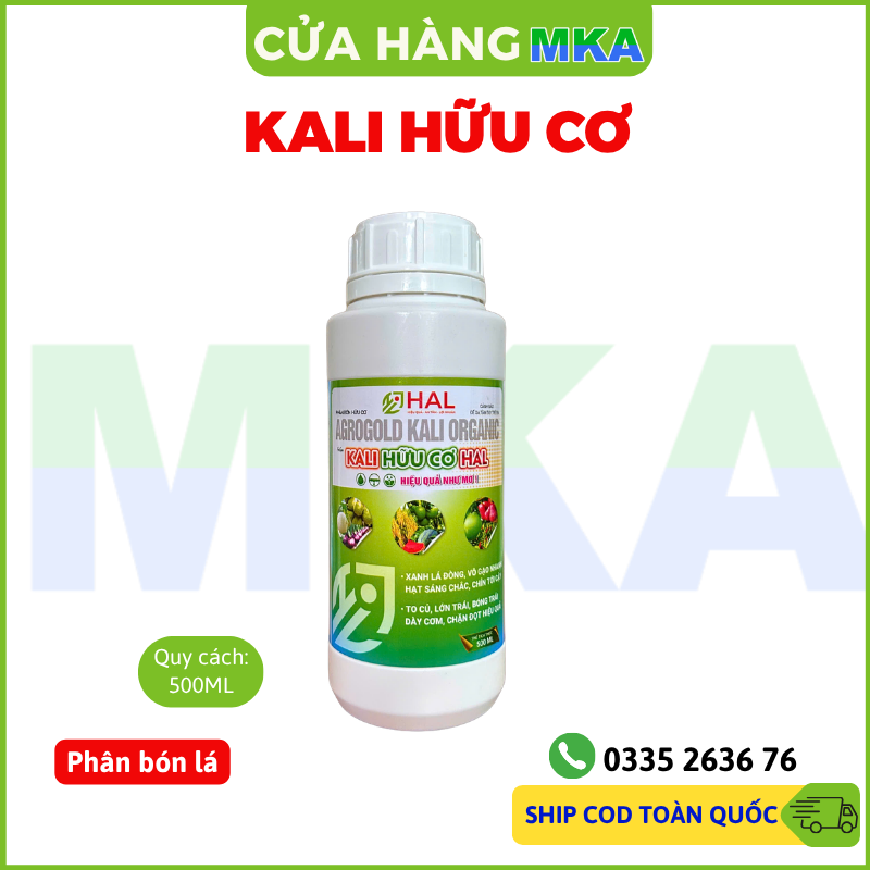 kali hữu cơ