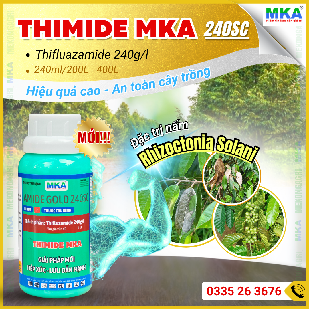 Hoạt chất Thifluzamide FRAC nhóm 7