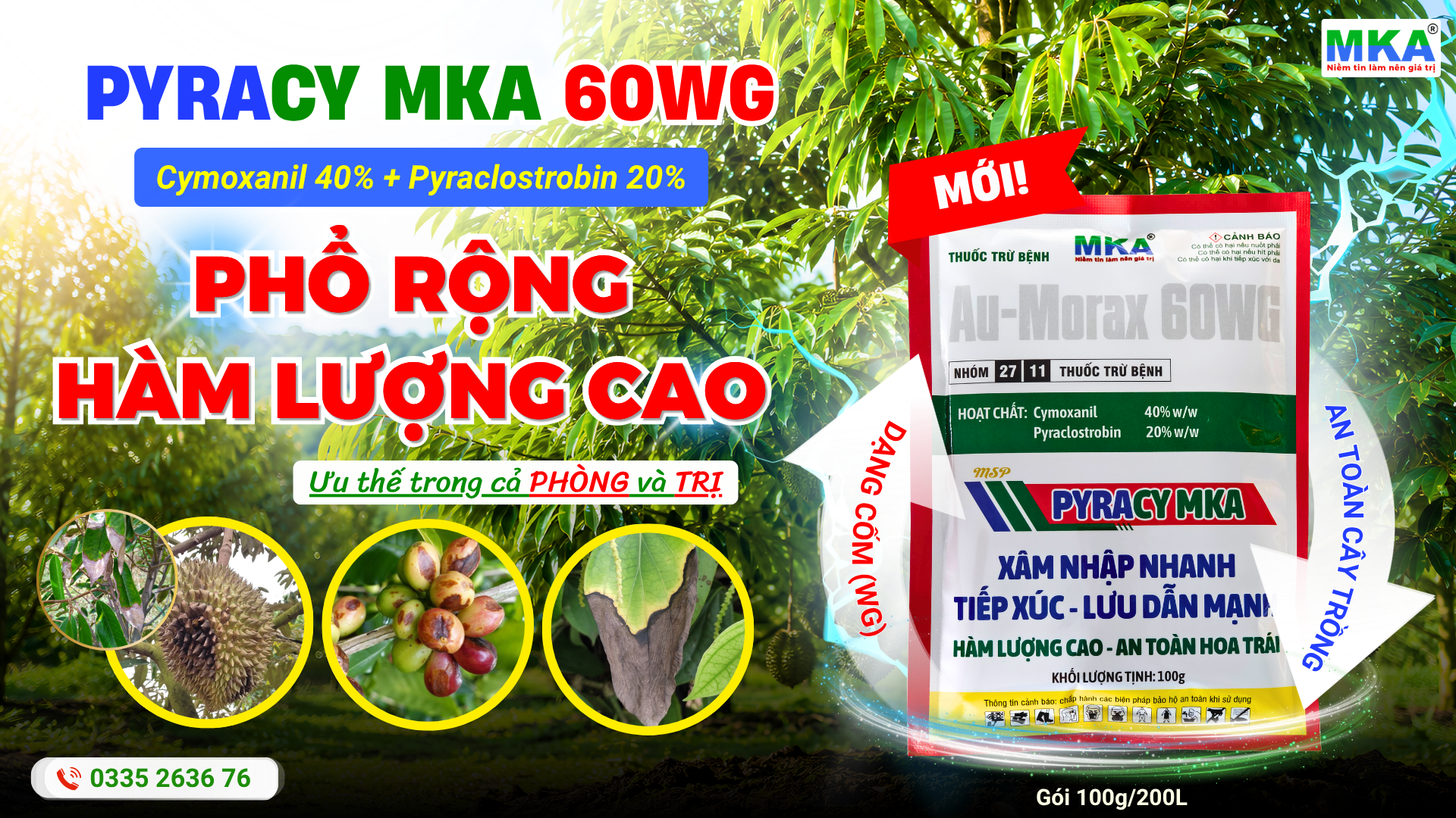 Thuốc bệnh Pyracy MKA